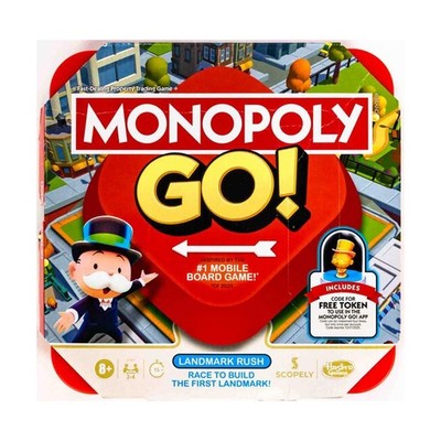 Hasbro Monopoly Hasbro Monopoly GO! Box NM