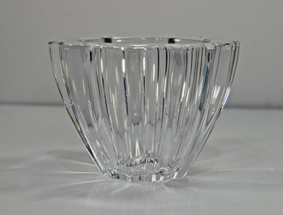 Orrefors Swedish Crystal Swirl Pattern 4 1/2'' Bowl