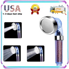 High Pressure Ionic Filtration Shower Head W/ 3 Modes And Stone Material