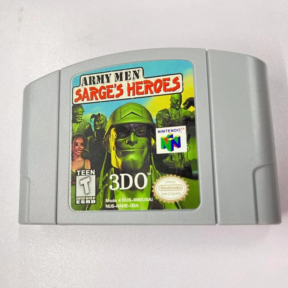 Army Men: Sarge`s Heroes - Nintendo 64 (N64) редкая находка высокий спрос - Изображение 3 из 4
