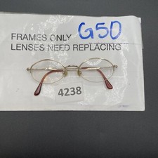 Byblos 631 Eyeglasses Frame 48 Mm Women's Oval Eyewear Italy 3001 G50