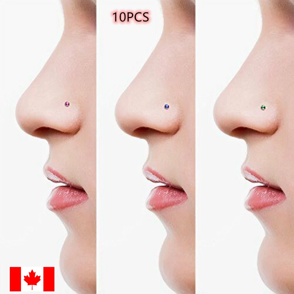 Nose store piercing options