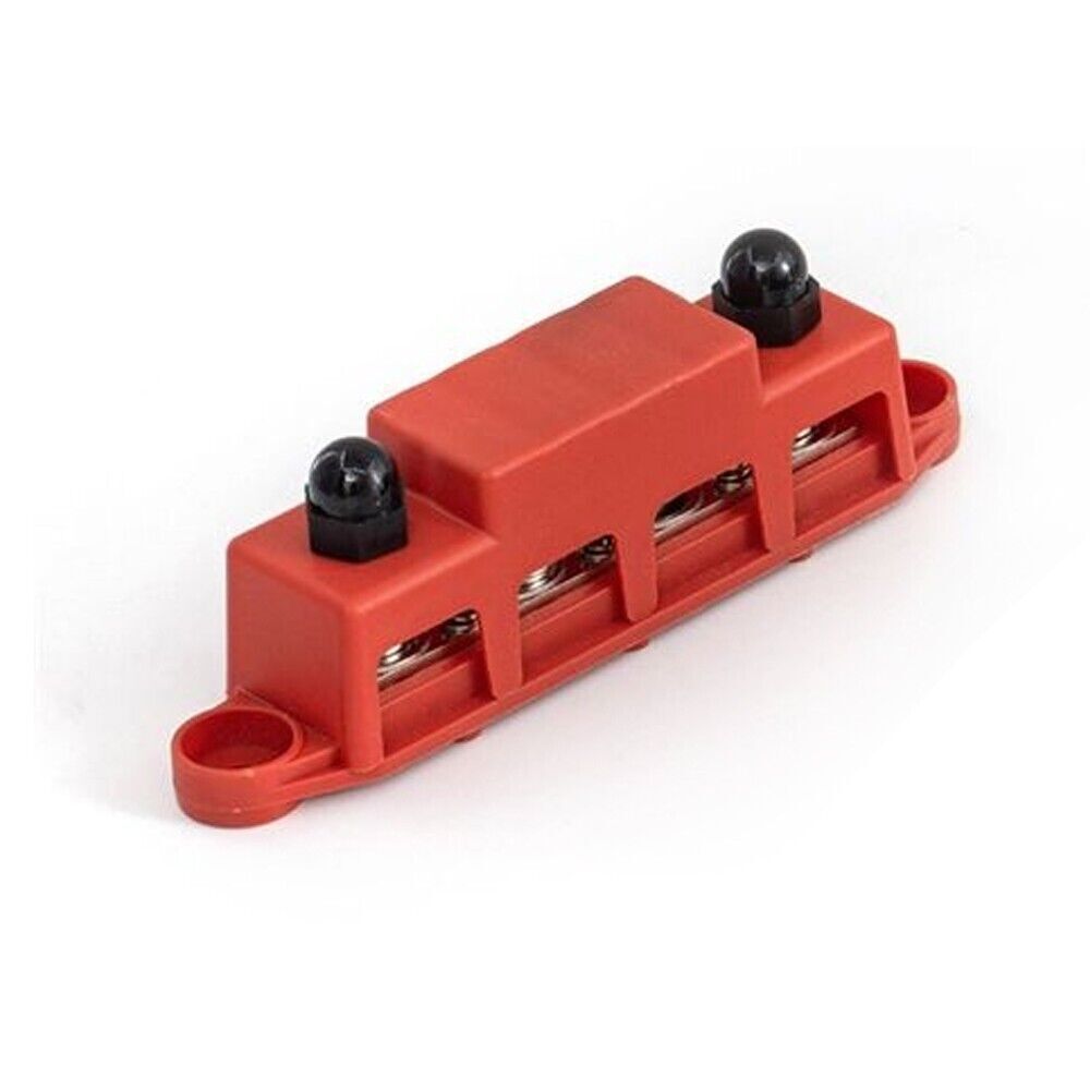 M8 4 Stud Boat Bus Bar Power Distribution Block for Marine