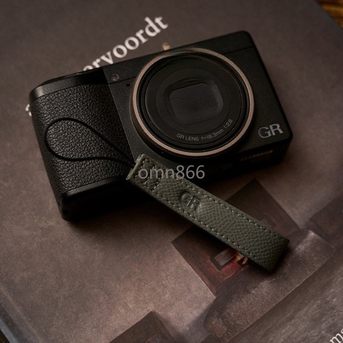 Camera Leather Wrist Strap Hand Belt for Ricoh GR Ring Retro Lanyard Black Card - Picture 24 of 48