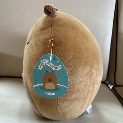 Squishmallows Original 16” Lijjian Brown Capybara' - Picture 2 of 4