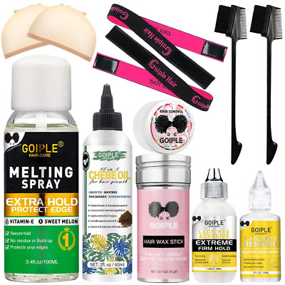 Hair-Adhesives, 3.4 Fl Oz Lace Melting and Holding Spray Glue for Wigs, Extra Ho