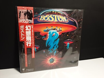 BOSTON ''Self-Titled Debut'' Lp Japan-Obi-Audiophile Vinyl Japanese Look Third NM+