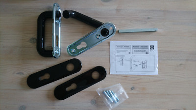 Türgriff Schwarz Feuerschutz FS Garn. UFORM/23 TS 40-66 PZ 