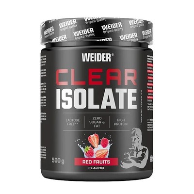 Weider Clear Isolate 500g | Refreshing, Low-Carb Protein for Muscle Building