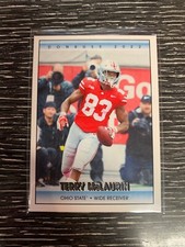 TERRY McLAURIN OHIO STATE 2022 CHRONICLES DONRUSS DRAFT PICKS CARD #19 7BA