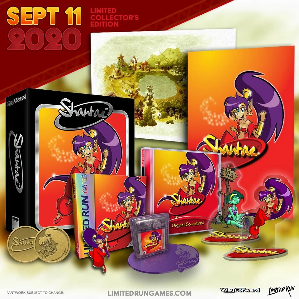 Shantae collector's edition GameBoy color limited run NEUF - Photo 1/1