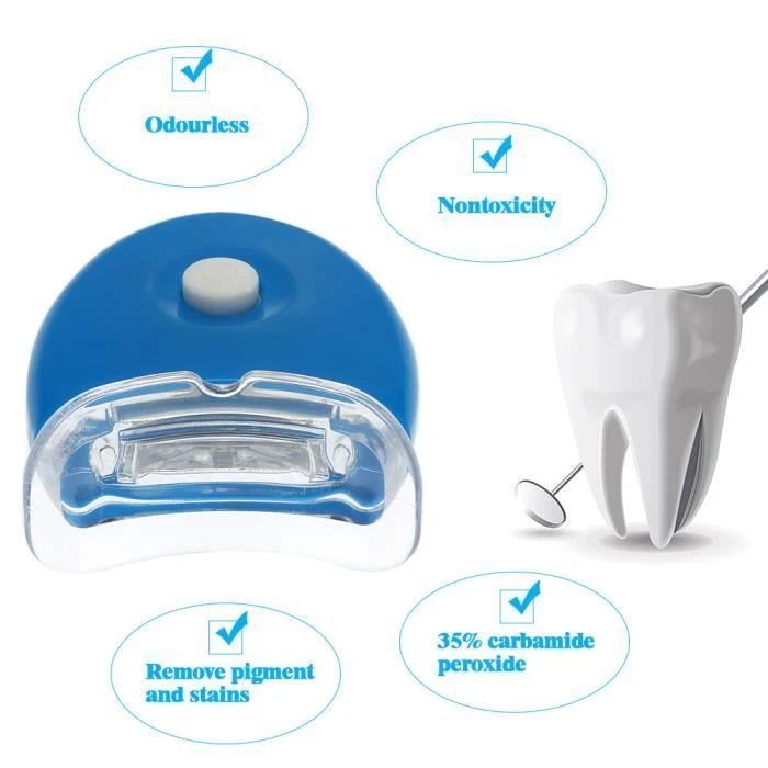 KIT BLANCHIMENT DES DENT PRO DENTAIRE PRO LAMPE UV TOP PRODUIT - Photo 2/4