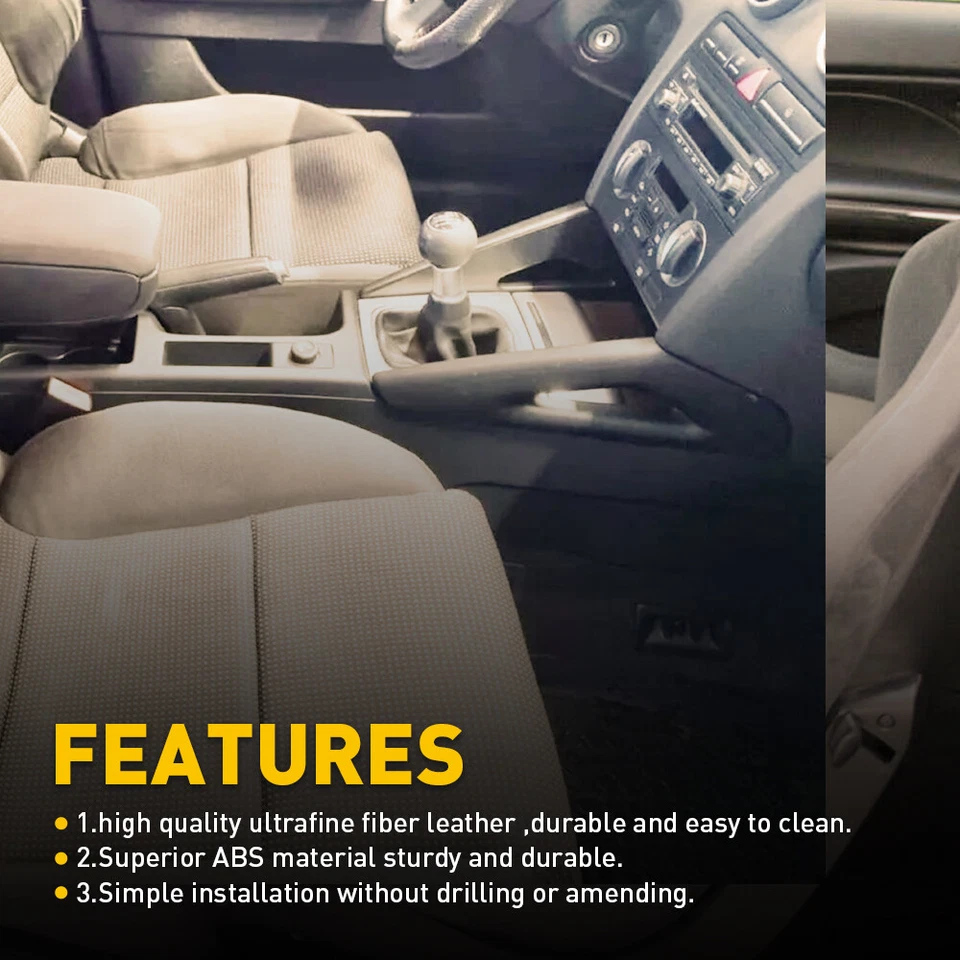 Center Console Lid Armrest Beige Leather FIT Audi A3 8P 2003-2012 4 8P0864245P Foto 3 de 4