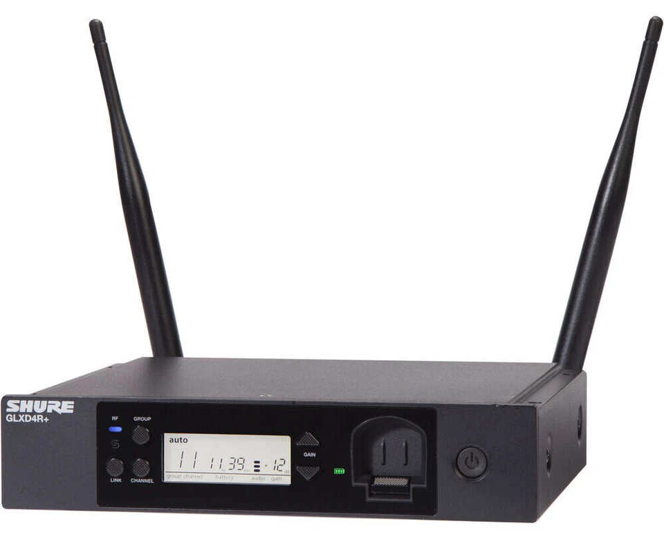 Shure GLXD24R+/B58-Z3 Digital Wireless Rack System with BETA58A Vocal Microphone - Image 2 of 4