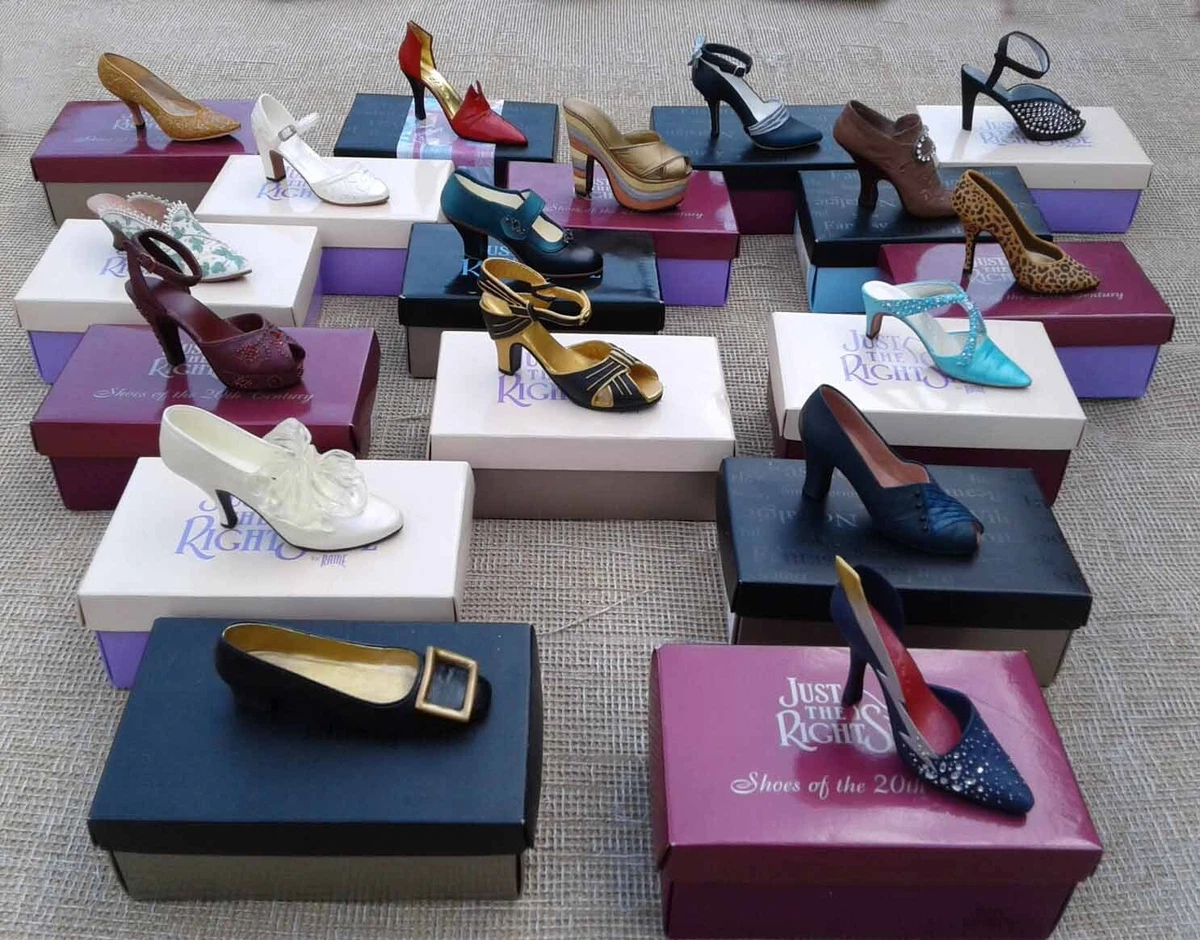 JUST THE RIGHT SHOE 9点セット Just The Right Shoe products for sale | eBay UK