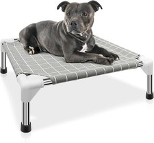 Elevated Pet Bed Dog Cot- Pet Bed for Small Dogs  Raised Dog Bed for Indoor and