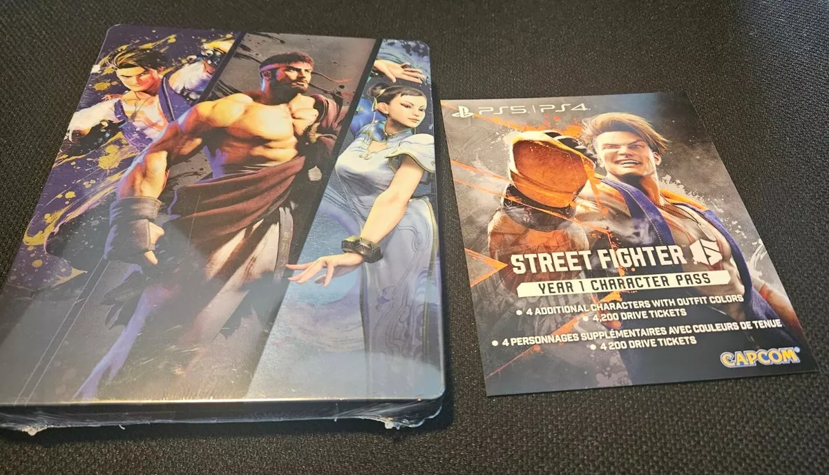 Street Fighter 6 Steelbook Edition. Playstation 5