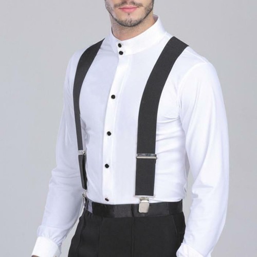 Men Trouser Braces Suspenders X-Shape 