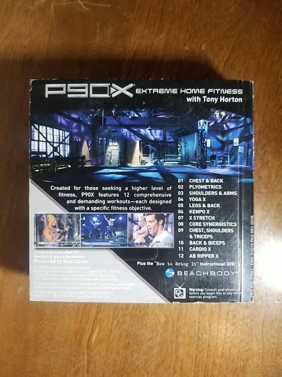 BeachBody Workout  DVD Lot Of 2 - P90X 12 Disc Set & Tai Cheng