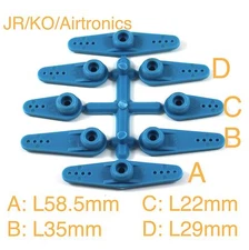 23T Super Strength Heavy Duty JR/KO/Airtronics Plastic RC Servo Arm Horn US SHIP