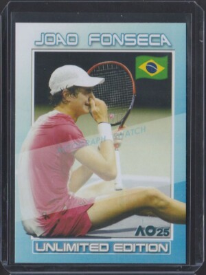 JOAO FONSECA 2025 AUSTRALIAN OPEN Tennis UNLIMITED