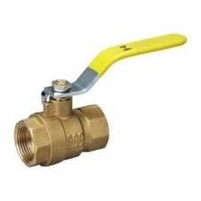 1/4" Female Full Port 600WOG NPT Brass Ball Valve  Threaded Plumbing 
