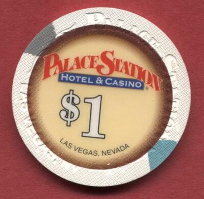 Palace Station, Las Vegas, $1house chip.    