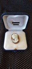 Spilla con antico Cammeo anni 40 oro 18kt