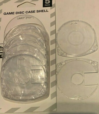 LOT 5 Sony PSP UMD Video Game Replacement Shells Cases NEW Sealed