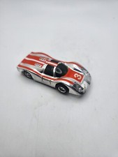 Tyco, Ho Scale, Slot Car, Porsche 908 3, Chrome  Orange RUNS