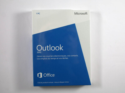 Microsoft Outlook 2013 Vollversion, neue Retail-Box mit Lizenz und CD-Key