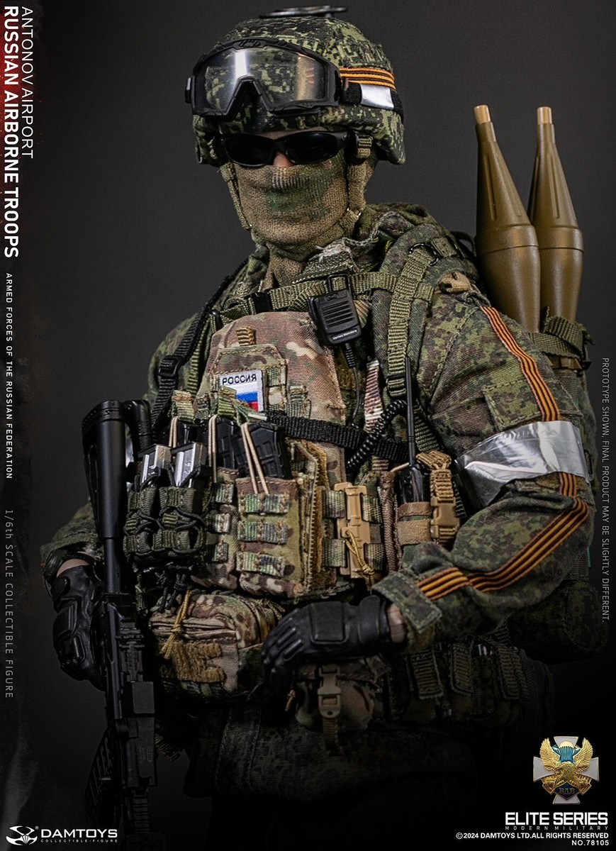 In Stock New DAMTOYS 78105 1/6 Russian Airborne Troops Senior