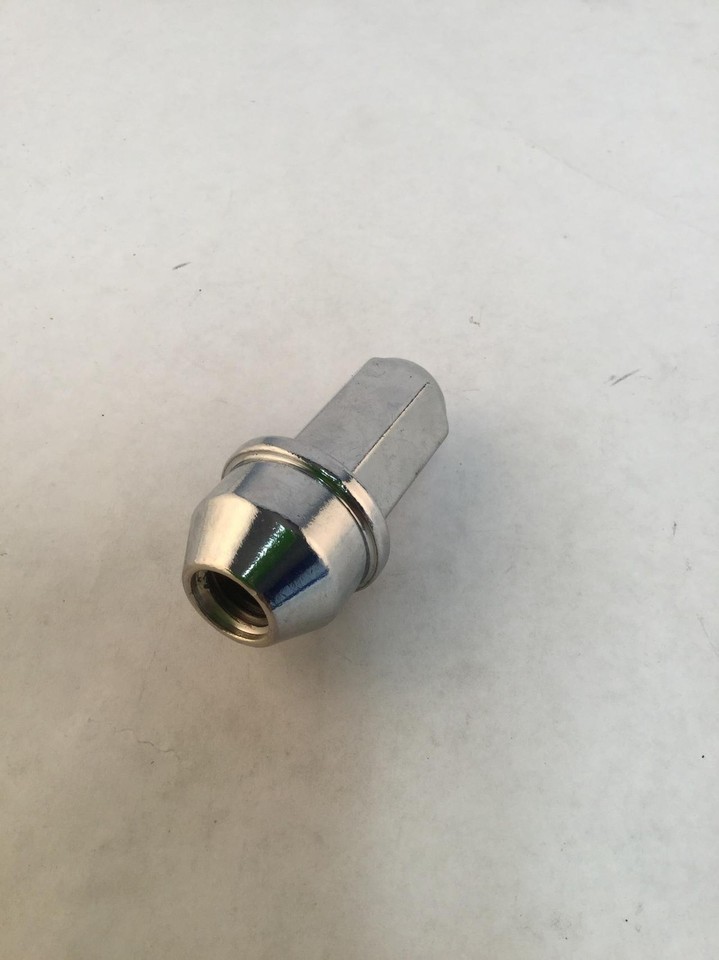 Single 14mmx2.0 Ford Dome Style One Piece Lug Nuts 21mm 2.43" Long F150