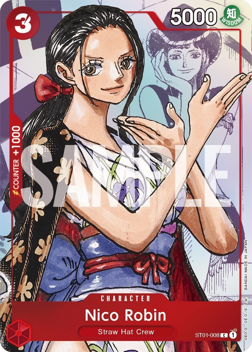 Nico Robin-St01-008 ST01-008 One Piece Promotion Cards for sale | eBay