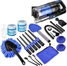 Car Detailing Kit Interior Cleaner, Car Interior Cleaning Kit with Handheld Car