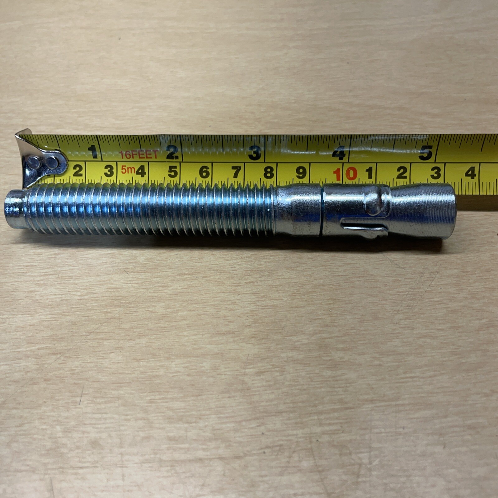 Wej-It ANKR-TITE Wedge Anchors 5/8 x 5 Zinc Plated Carbon Steel Nut Washer Qty 5