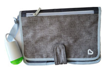 Munkchin GoChange Gray Fold Up Portable Changing Mat Baby Toddler