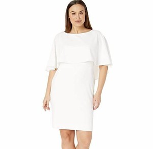 calvin klein popover sheath dress