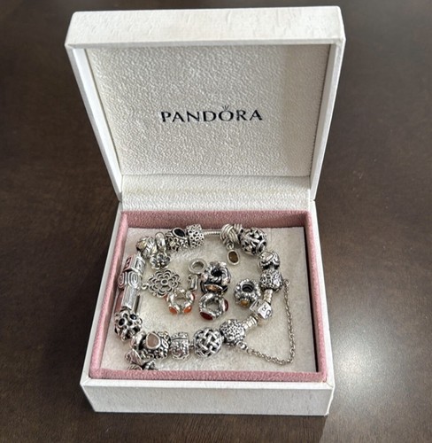 Pandora Bracelet With 21 Charms