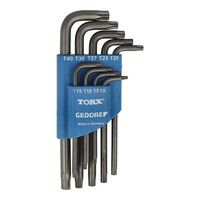 Gedore Winkelschraubendreher Satz Tx T9-T40 9-Teilig Im Halter