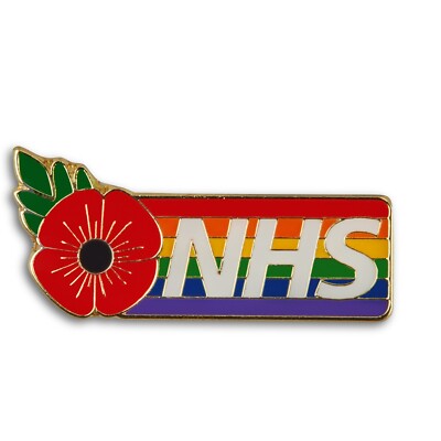Enamel Flower Badge NHS Flower Badge - Blue Enamel Pin For Nurses, Doctors, Carers, HCAs, Porters (Support Keychain) Healthcare Worker Badge - Foto 6