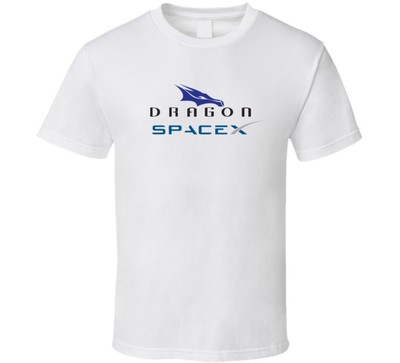Dragon Spacecraft Logo Space X Elon Musk Tesla T Shirt