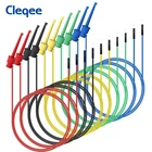 Cleqee Mini Grabber Test Hook to Breadboard Jumper Wires Soft Flexible Silicone
