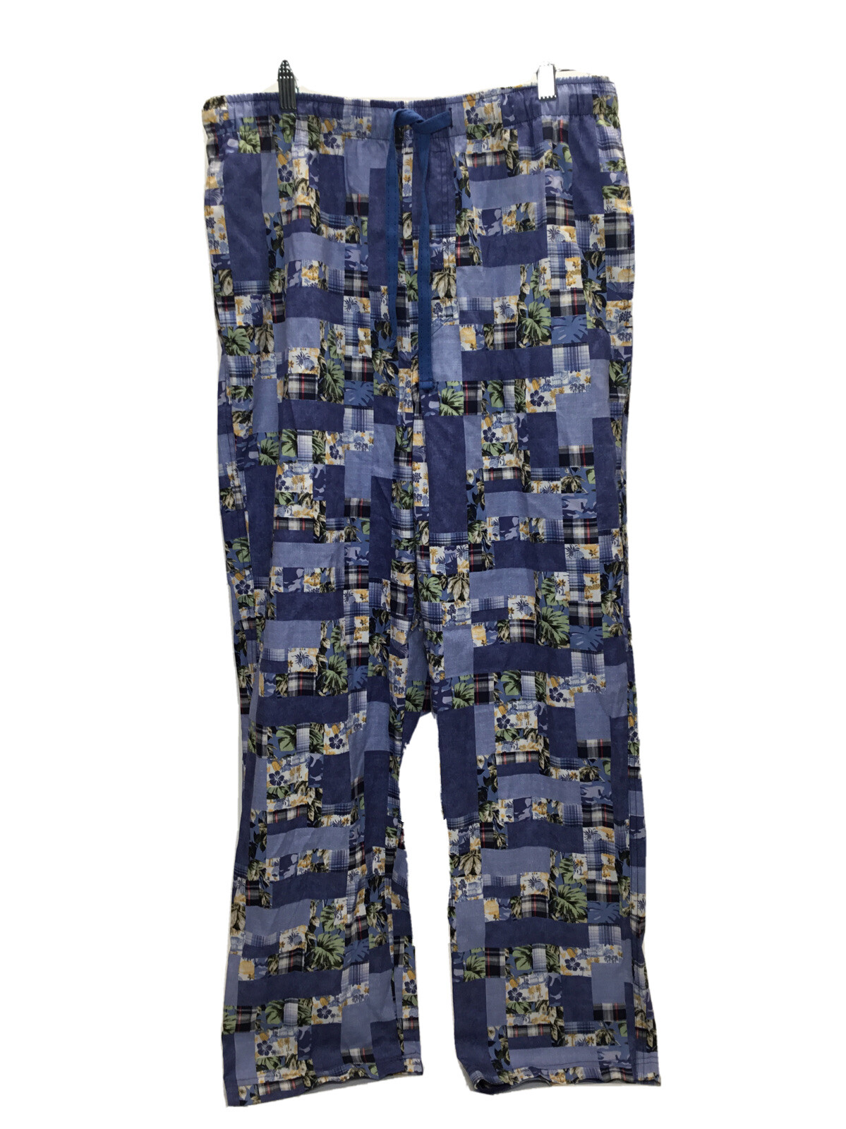 Tommy BahamaTB91862 Patchwork Cotton Pajama Pants Multi Blue M 8690₽