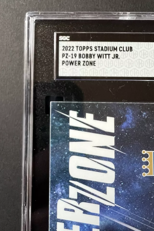 2022 Topps Stadium Club - Bobby Witt Jr. Rookie Power Zone #PZ-19 (RC) - Image 3 of 4