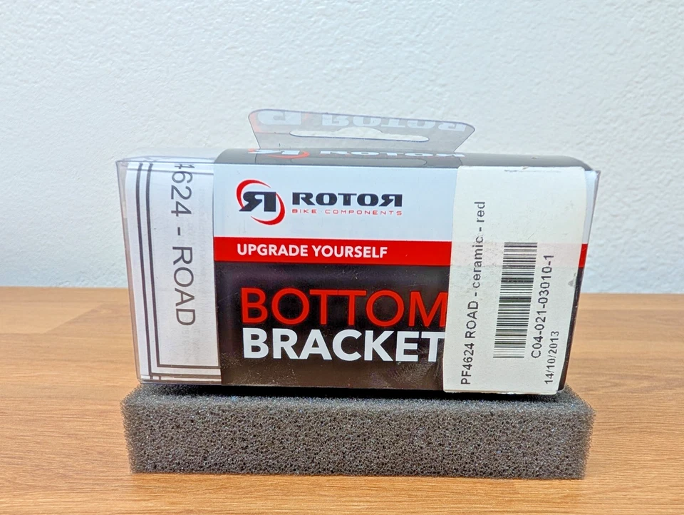Rotor Press Fit Ceramic Bottom Bracket-Road-Red-PF30x24mm Axle-PF4624 Road-New - Image 2 of 2