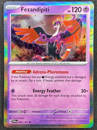 Pokémon Twilight Masquerade Reverse Holographic & Holo Rare Pick Your Card - Picture 154 of 158
