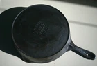 National Wagner Ware Sidney -O- 1359D No. 9 Cast Iron 11" Fry Pan w/Heat Ring