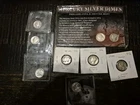 Lot of 9 Mercury Dimes 90% Silver 1921-1945