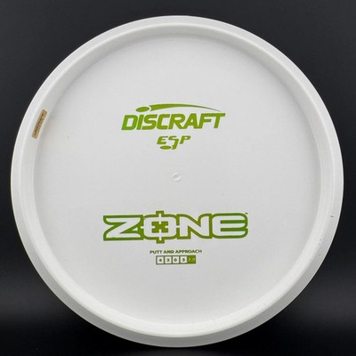 Discraft White ESP Zone - Bottom Stamp (Dyer's Delight)